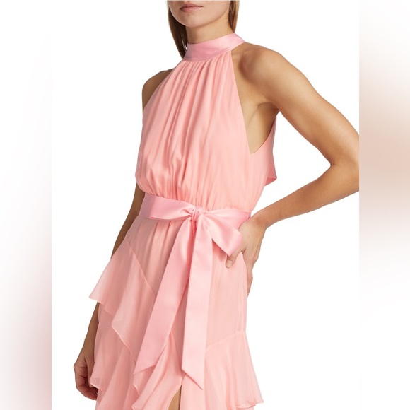 Alice + Olivia Emelia Silk Gown Women's. - Picture 5 of 11